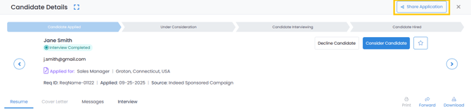 CanMan - Candidate Details - share