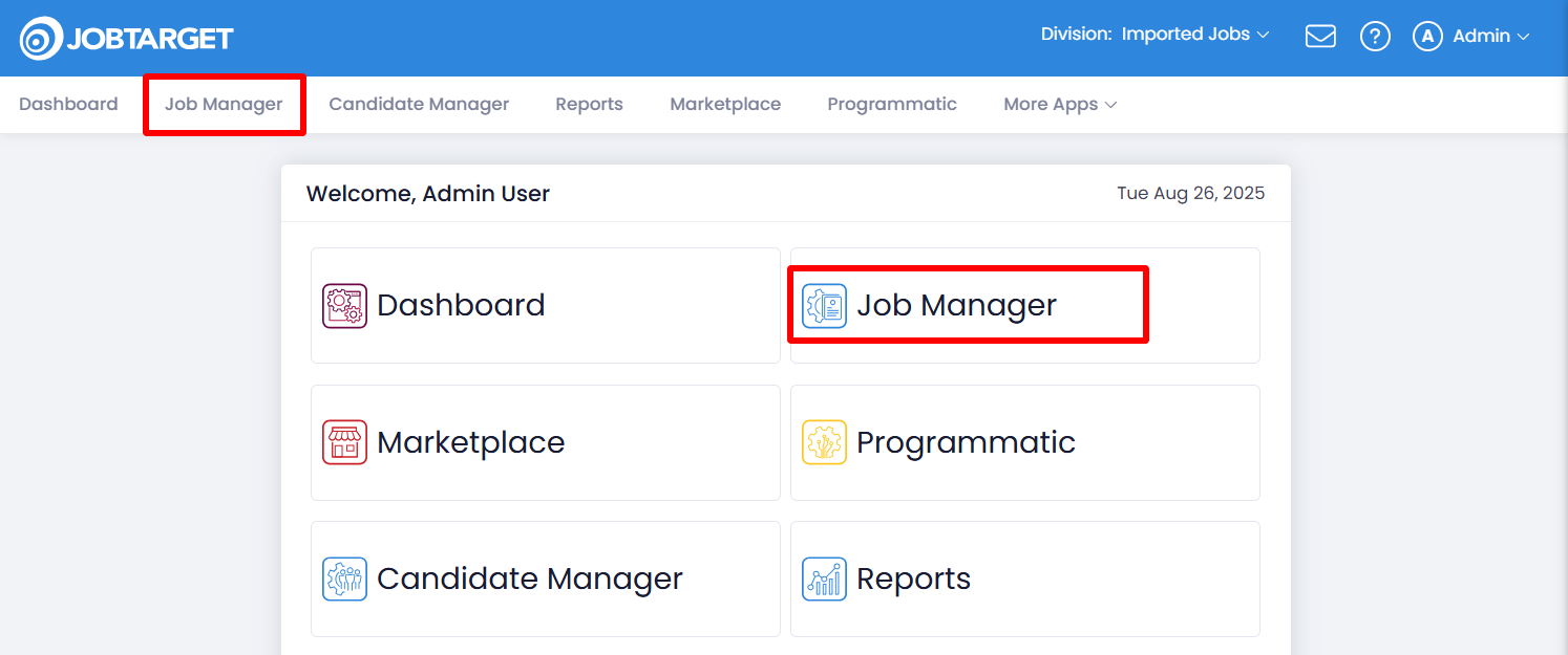 Job Manager User Guide